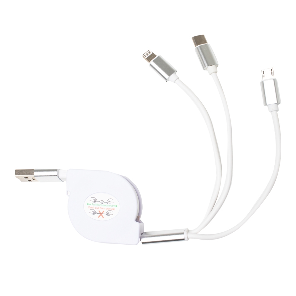 Cabo USB Retrátil 