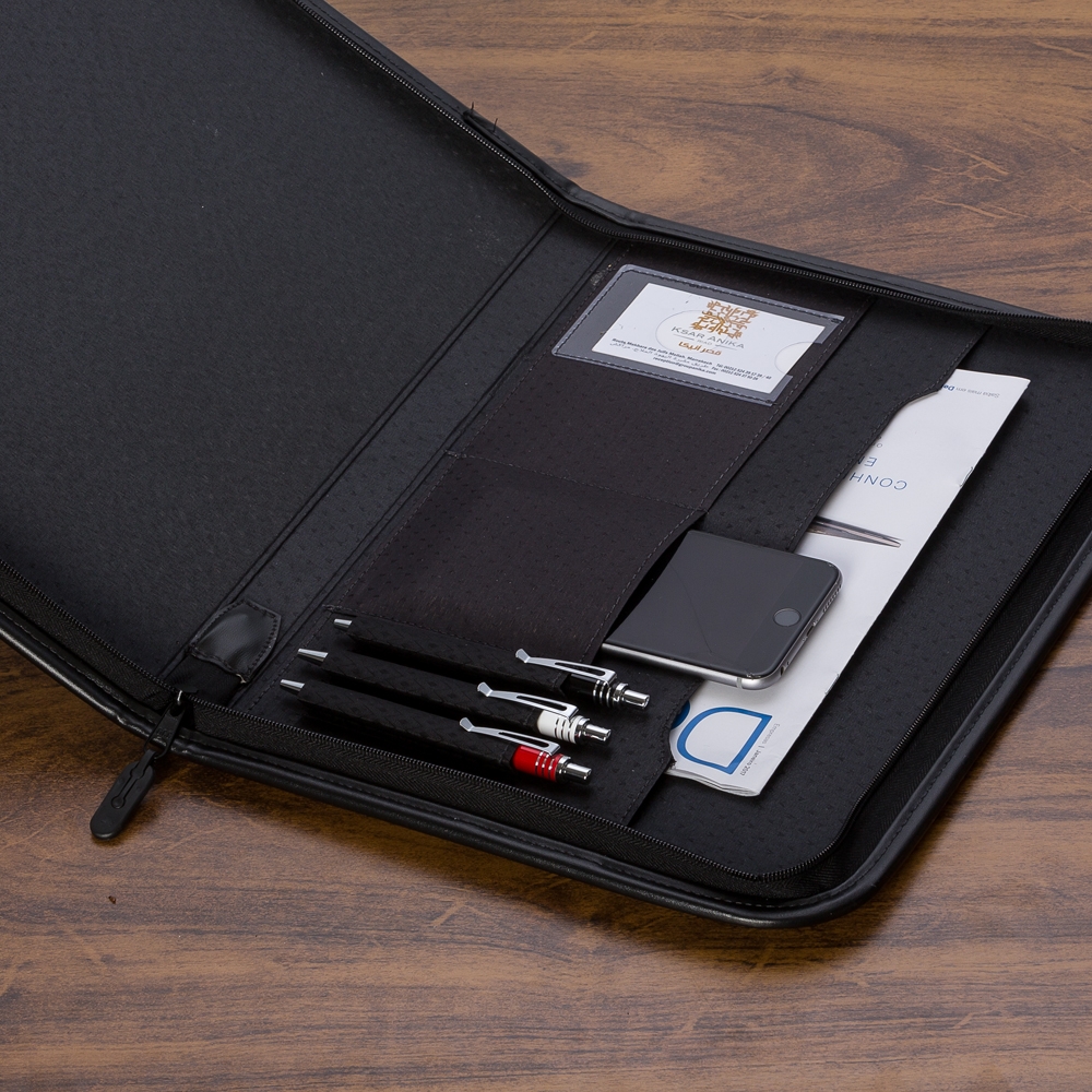 Pasta Convenção Com Zíper