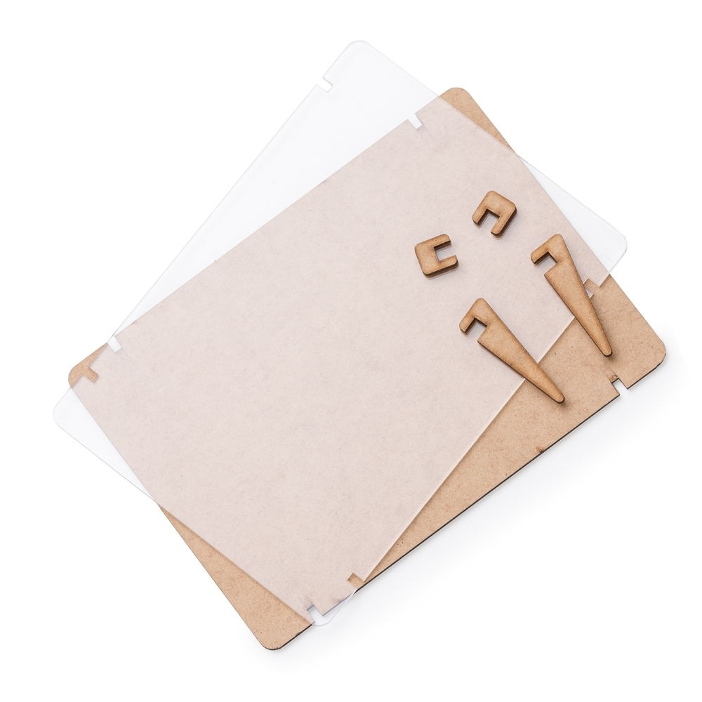 Porta Retrato em MDF e Acrílico 