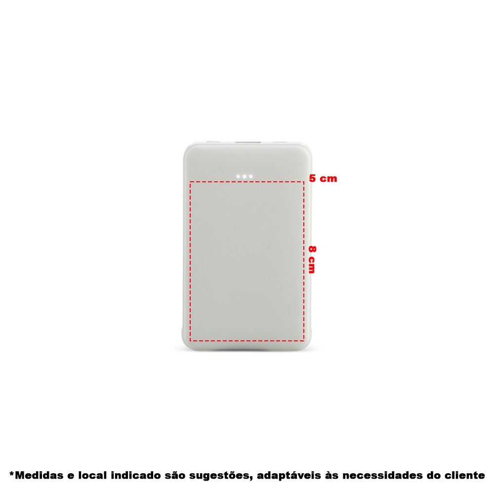 Power Bank Plástico 