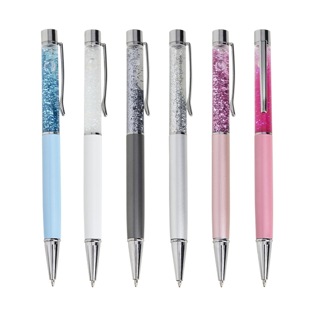 Caneta Metal Glitter

