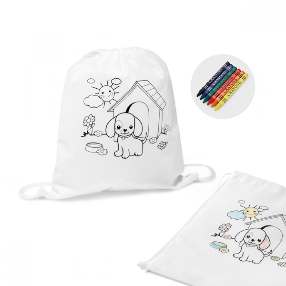 Sacola tipo Mochila